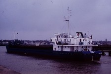 Anjola Hamburg Shipping Boat 35mm Original Slide Ref 3355