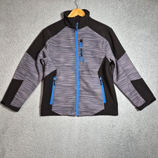 Snozu Softshell Performance Jacket Youth Size Large 14/16 Fleece Lined Outdoor