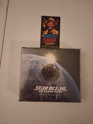 Star Ocean The Second Story OST complete with OBI and Registration card