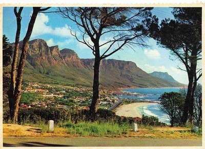 Camps Bay Kampsbaai Cape Town Southafrica Panorama