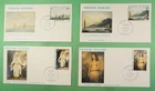 DR WHO 1982 FRENCH POLYNESIA 4 FDC ART R52282
