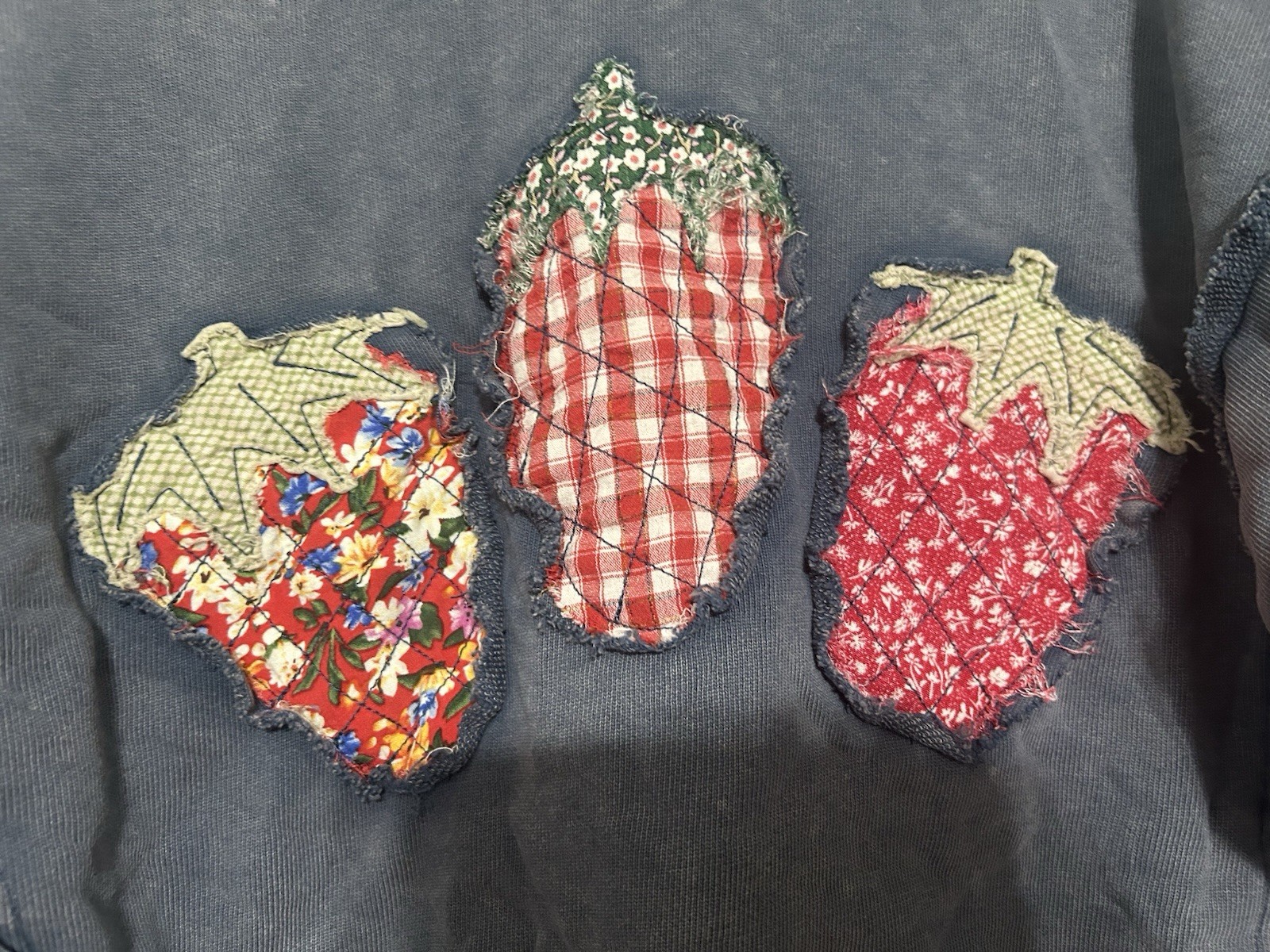 Easel Strawberry Patch Sweatshirt Medium, Pre-Own… - image 6