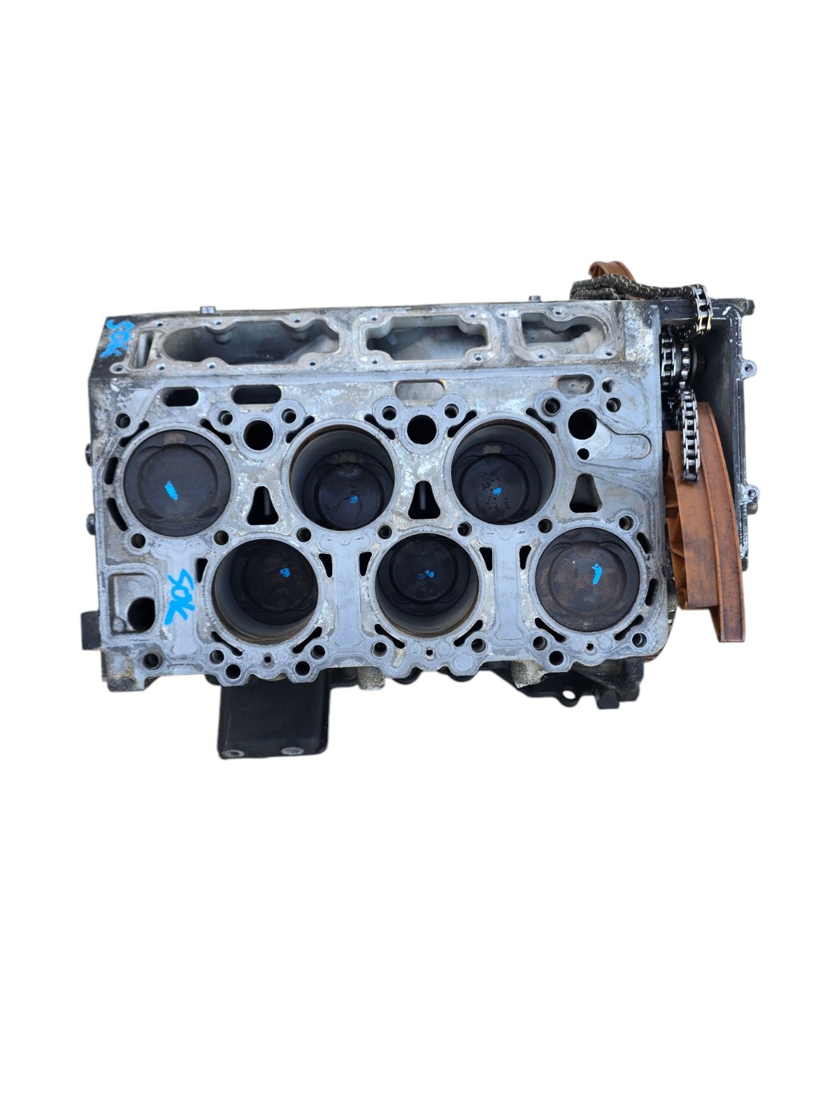 03-12 Bentley Continental GTC Flying Spur 6.0L Engine Motor Block OEM 52k