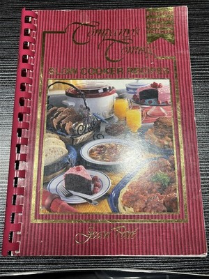Slow Cooker Recipes   Company's Coming   Jean Paré   Spiral Bound   Very Good