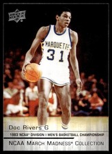 2014-15 Upper Deck NCAA March Madness Doc Rivers #DO-1 Marquette Warriors