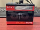 Vintage Sony WM-F15 Walkman Cassette Player Working Japan