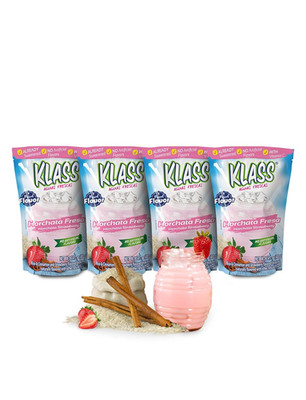 Klass Aguas Frescas Drink Mix Family Pack - Strawberry Horchata - Powder Drink M