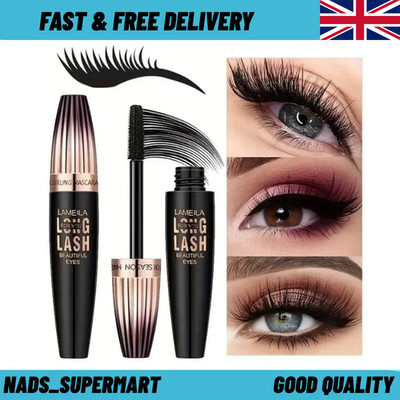 4D Spectacular Volume Silk Fibre Mascara Thick Long Lashes Extension Waterproof