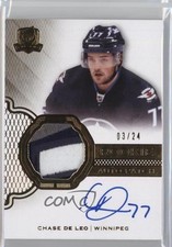 2016 Upper Deck The Cup Rookie Gold Foil 3/24 Chase De Leo #158 Patch Auto 2y6