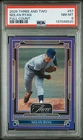 2025 Three and Two Nolan Ryan Full Court #57 PSA 8 NM-MT Purple 15/32 HOF