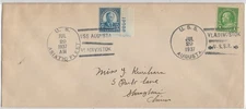 1937 Augusta CA-31, Vladivostok, Siberia to Shanghai, China (h/K) (N10039)