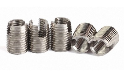 6Pcs M3x0.5mm Stainless Steel Solid Insert Thread Repairing Metal Threads[SN3] *