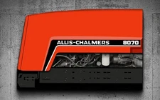 Wow!! Curved  Allis Chalmers  8070 Tractor  Farm 3D Sign Advertising