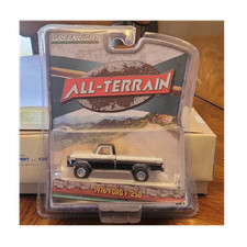 Greenlight All-Terrain Ford F-250 1976 1:64 Black White Diecast Truck