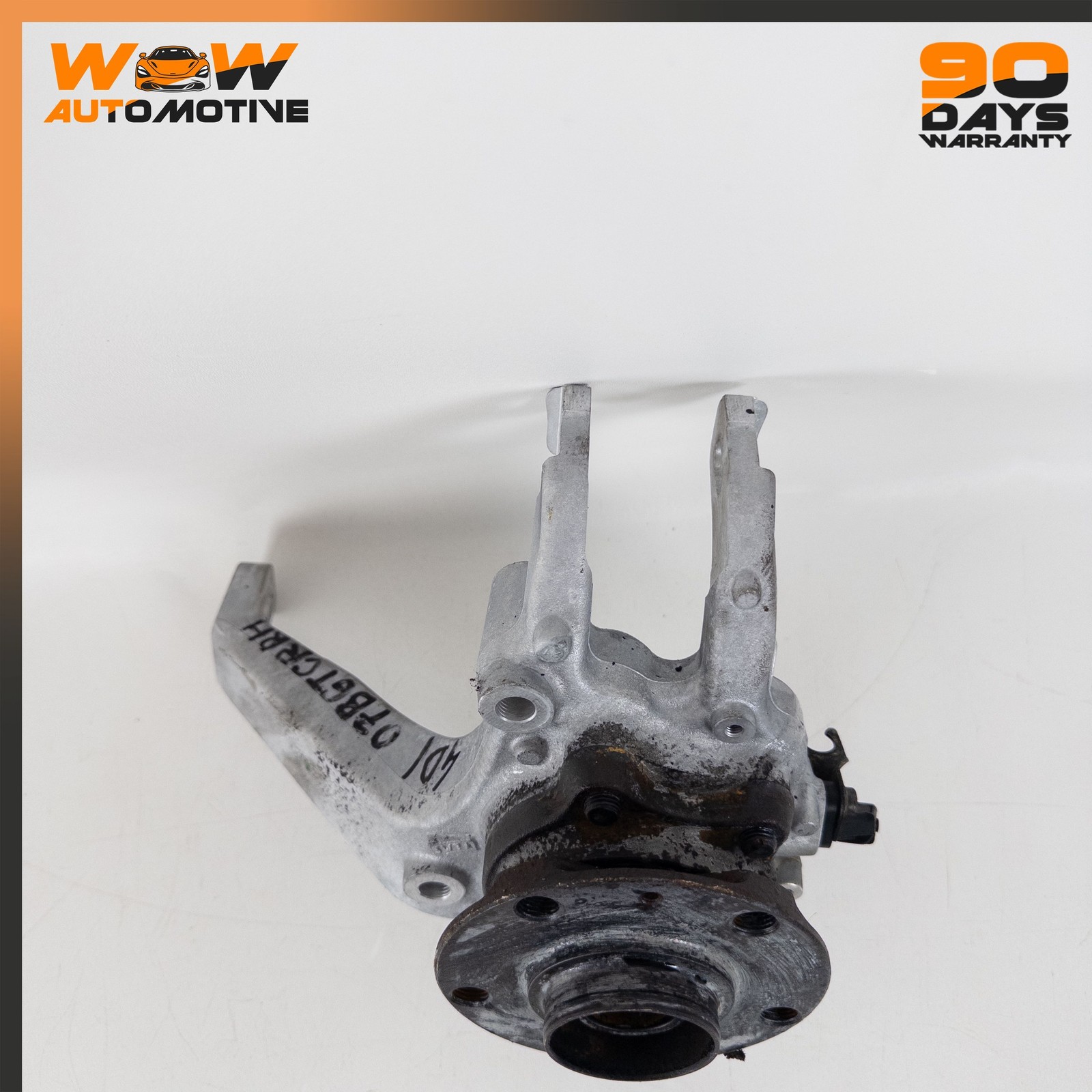 07-11 BENTLEY CONTINENTAL GTC REAR RIGHT PASSENGER SIDE SPINDLE KNUCKLE HUB OEM