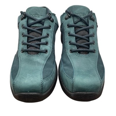 Hotter Mist Gore-Tex Teal Blue Leather Waterproof Walking Shoes Womens 8 EU 39