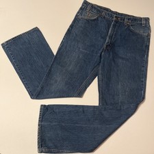 Vintage 1994 Levi s 517 Orange Tab Boot Cut Flare USA 36x32 Fits 34x30
