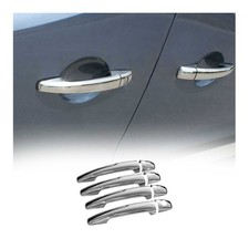 Chrom Türgriff Blende für Peugeot 407 2004-2011 4-Tür Edelstahl 8tlg