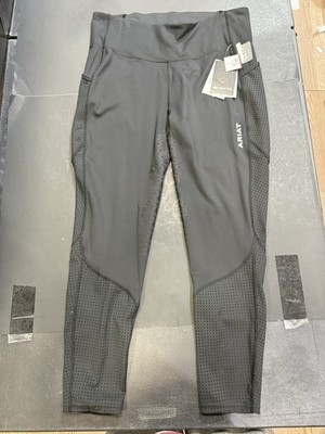 Ariat Breathe Eos Half Grip Tight In Black 10043401 Size XL NWT