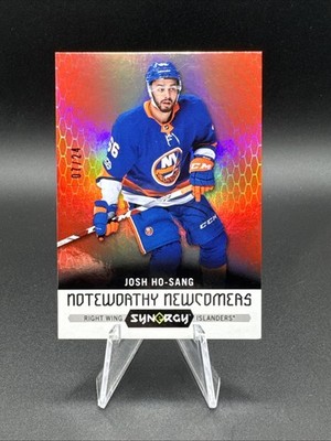 2017-18 Synergy Noteworthy Newcomers Red SN/24 Josh Ho-Sang #NN-15 Rookie