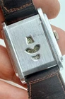 RARE 1920's ROLEX MARCONI JUMP HOUR MANUAL WIND MEN'S WATCH TANK SHAPE RUNS
