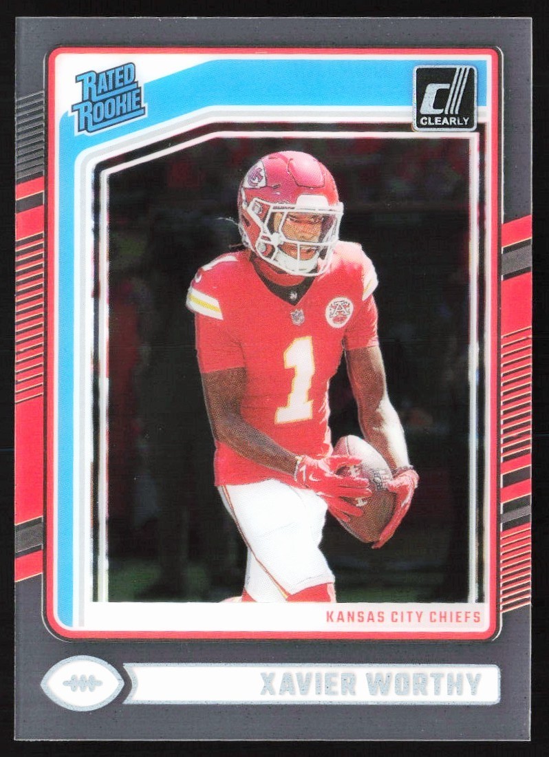 2024 CLEARLY DONRUSS XAVIER WORTHY ROOKIE #58