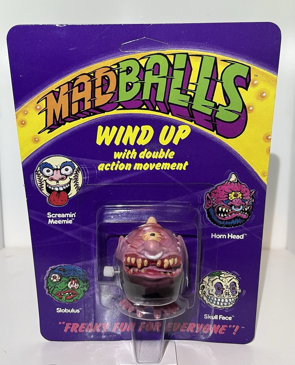 1986 Madballs Wind Up's Vintage Includes Screamin' Meemie,Horn