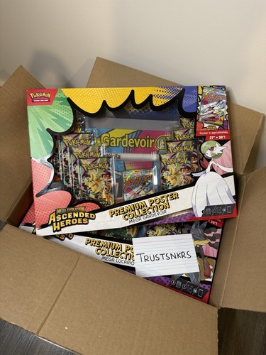 6X Pokemon TCG Ascended Heroes - Premium Poster Collection Unsealed Case - Picture 2 of 6