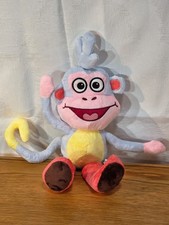Boots Monkey 12" STUFFED FIGURE SOFT Plush Doll New DORA THE EXPLORER