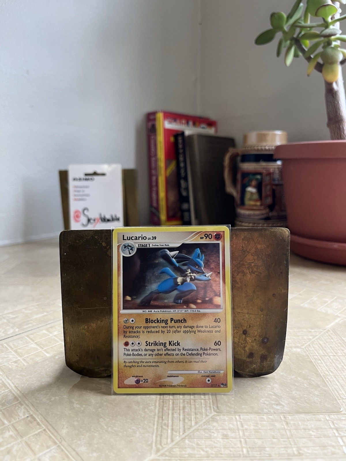 2008 Pokémon TCG - POP Series 8 Cosmos - Holo - Lucario
