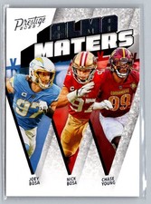 2023 Panini Prestige #AM-1 Chase Young / Joey Bosa / Nick Bosa Alma Maters