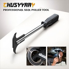 Oil Seal Puller Hand Tool 12" Remover Oil Grease Seals 2 Size Tips Auto Tool A++