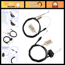 Brake Cable  Control Cable Combo for Toro 22" Walk-Behind Mowers - 2 Pack