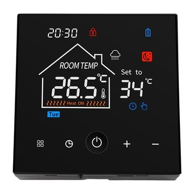 LCD Temperaturregler mit USB Netzteil und Bedienungsanleitung