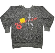 Vintage 80s Re-Flex Politics Of Dancing Crewneck Tom Boy Tag Made In England