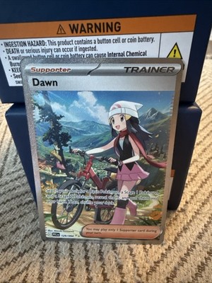 Pokémon Dawn Trainer Special Art Rare 115/080 English