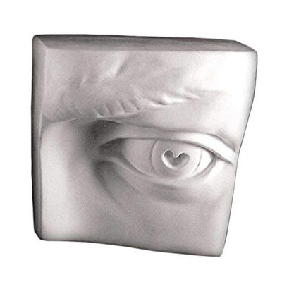 Caproni Collection Plaster Cast Sculpture of David'S Left Eye Full-Size Detail (