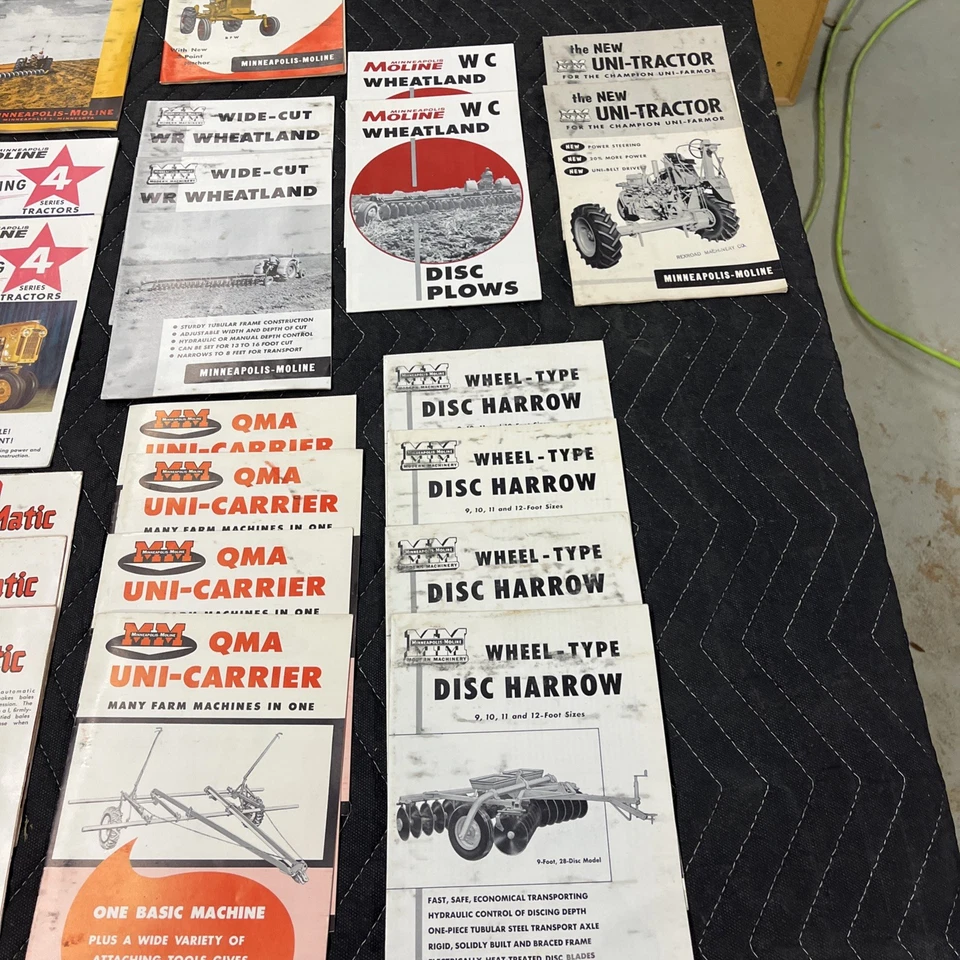 Lot Of Minneapolis Moline Sales Brochures - Image 4 of 4