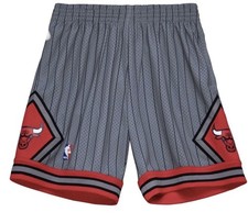 MITCHELL & NESS NBA Chicago Bulls 1995 Basketball Shorts Mens Medium Grey Red 