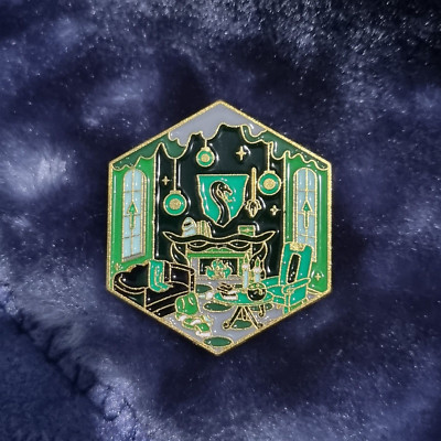 Slytherin Gemeinschaftsraum Pin Anstecker - Harry Potter Hogwarts Häuser Zauberwelt