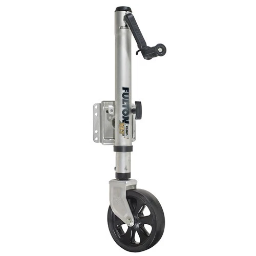 Fulton Xlt 1500 Lbs. Swing Away Bolt-On Jack W/12" Travel & 8" Poly Wheel - Shar - Image 2 of 2