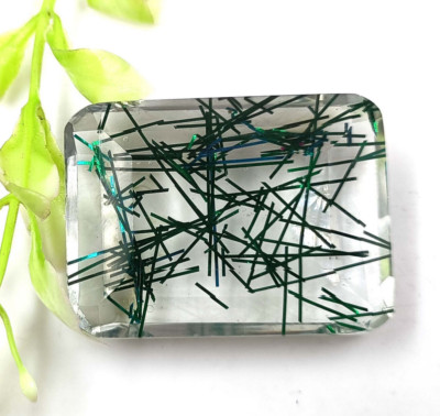 Unique Quality 140.20 Ct Green Quartz Emerald Cut EGL Certified Gemstone 