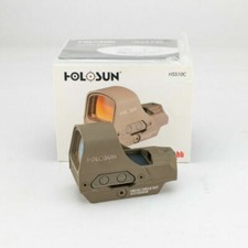 Holosun HS510C 65 MOA Circle 2 MOA Red Dot Open Reflex Sight FDE HS510C-FDE-R 