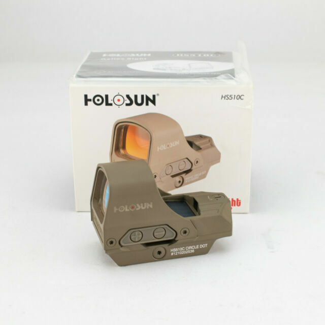 HOLOSUN HS510C-FDE レッド　レンズカバー、ライザー付き Holosun® 510C Scope Cover by OpticGard – OpticGard®