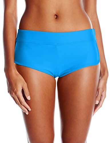 NEXT BY ATHENA GOOD KARMA GO GIRL BANDED SWIM SHORTS BOTTOMS BLUE XS NEW $64 - Bild 1 von 2