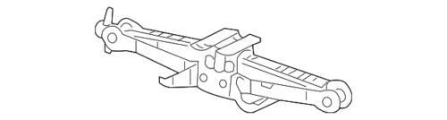 Conjunto de gato de repuesto para Chevrolet Pontiac Saturn 2003-2012 (P/N 25928753)