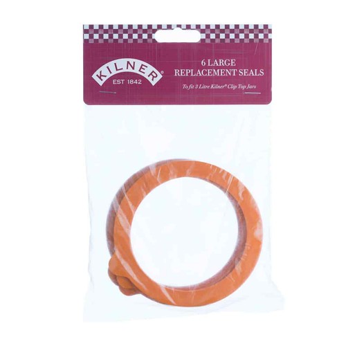 Kilner Jar Replacement Seals Gaskets Rubber Fits 0.125 to 3 litre - Picture 7 of 7
