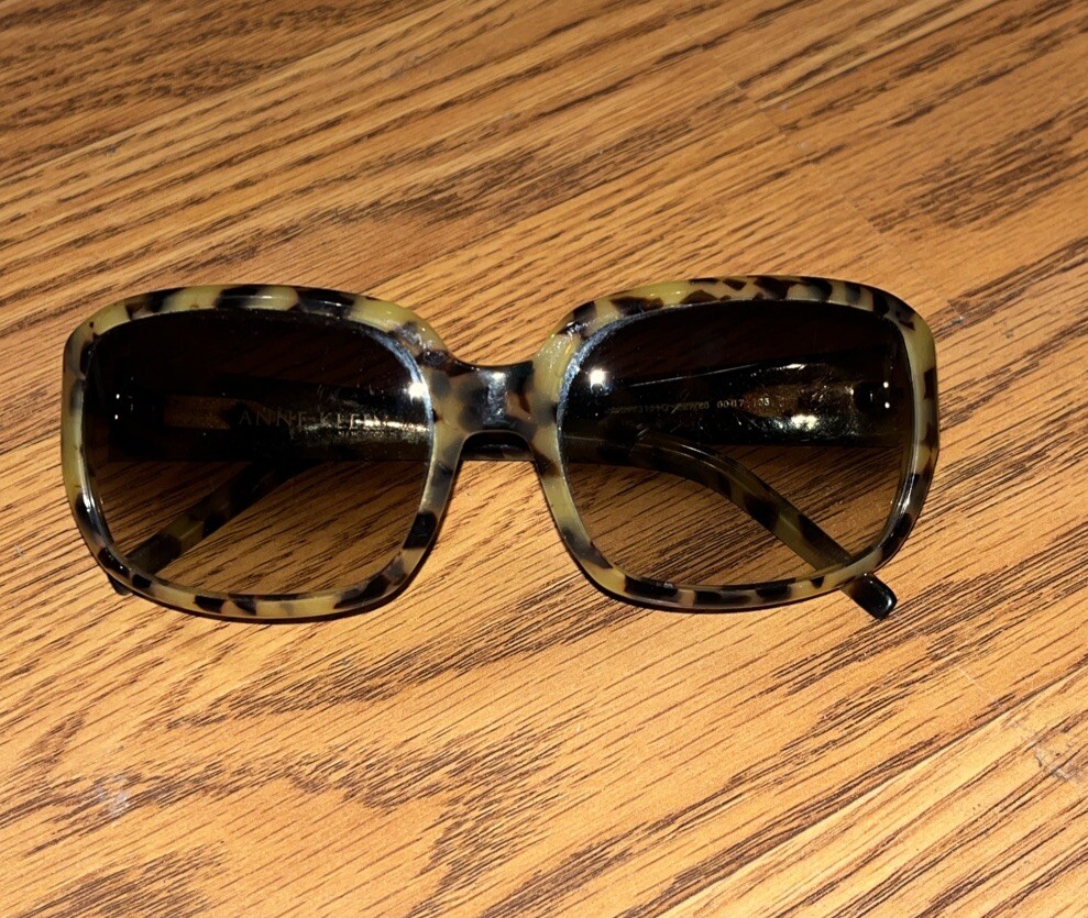 ANNE KLEIN oversized Tortoise Shell Sunglasses AK… - image 11
