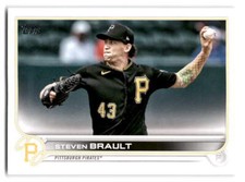 Steven Brault 2022 Topps Baseball #307 Pittsburgh Pirates