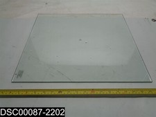 Qty 4: 18-3/4" x 16-3/4" Tempered Square Glass Panels 3/16" Thick